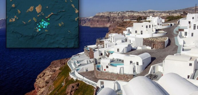 Εφιάλτης δίχως τέλος με τους σεισμούς στις Κυκλάδες: Ασταμάτητες σεισμικές δονήσεις ”ταρακουνούν” τη Σαντορίνη – Μήνυμα από το 112 για αποφυγή μετακινήσεων