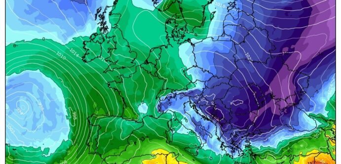 Ραγδαία η καιρική μεταβολή από τις επόμενες ώρες – Που θα χιονίσει και που θα έχουμε πτώση της θερμοκρασίας ακόμα και κατά 20 βαθμούς Κελσίου