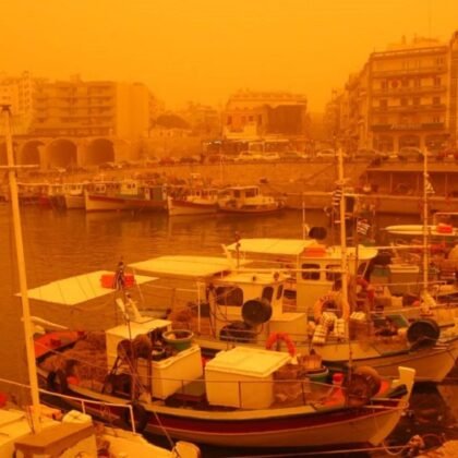 «21 κιλά σκόνης ανά στρέμμα»: Εντυπωσιακά ευρήματα για τη συγκέντρωση αφρικανικής σκόνης στο Ηράκλειο της Κρήτης