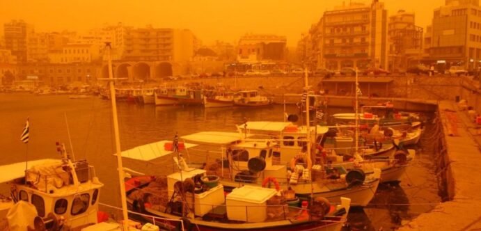 «21 κιλά σκόνης ανά στρέμμα»: Εντυπωσιακά ευρήματα για τη συγκέντρωση αφρικανικής σκόνης στο Ηράκλειο της Κρήτης