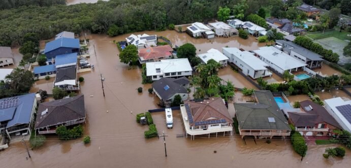 Four dead, several missing in record Australia flooding – Four months of rain falls in just two days