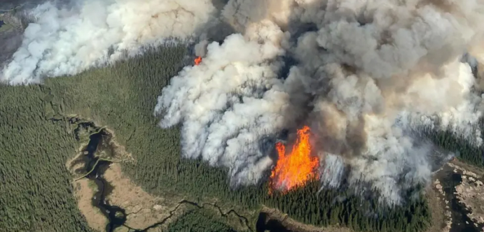 Smoke from Canada wildfires visible from Europe – The latest news