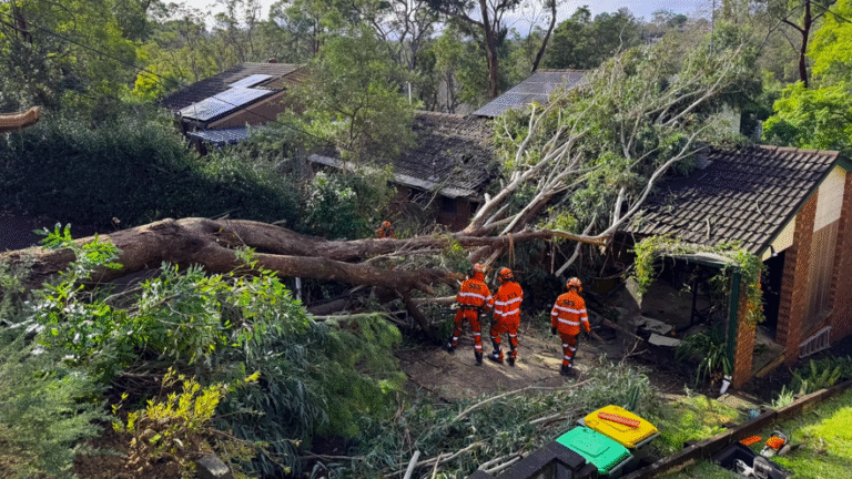Read more about the article Warragamba Dam risks overflow as bomb cyclone batters New South Wales, Australia