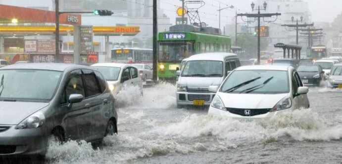 Historic rainfall triggers widespread flooding across Tokyo, Japan