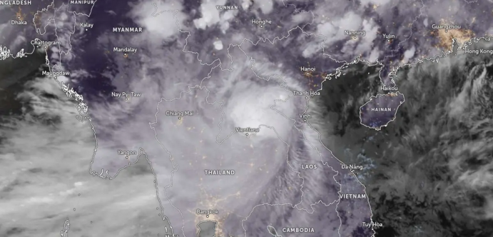 Tropical Storm Wipha makes landfall in northern Vietnam, disrupting transport and triggering floods