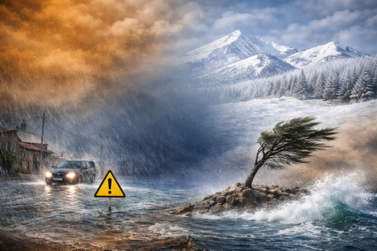 Read more about the article Επιμένει ο χειμώνας στη χώρα μας και τις επόμενες ημέρες – Επιστρέφει η Αφρικανική σκόνη τη Παρασκευή