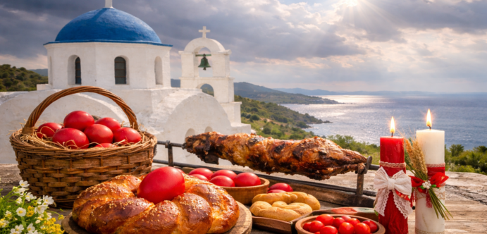 Ο καιρός του Πάσχα – Χωρίς προβλήματα θα κυλήσει το τριήμερο με πτώση της θερμοκρασίας και λίγες τοπικές βροχές