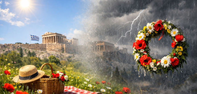 Άκρως ανοιξιάτικο το ξεκίνημα της νέας εβδομάδας για τη χώρα – Ενδείξεις χειμερινού καιρού το τριήμερο της Πρωτομαγιάς