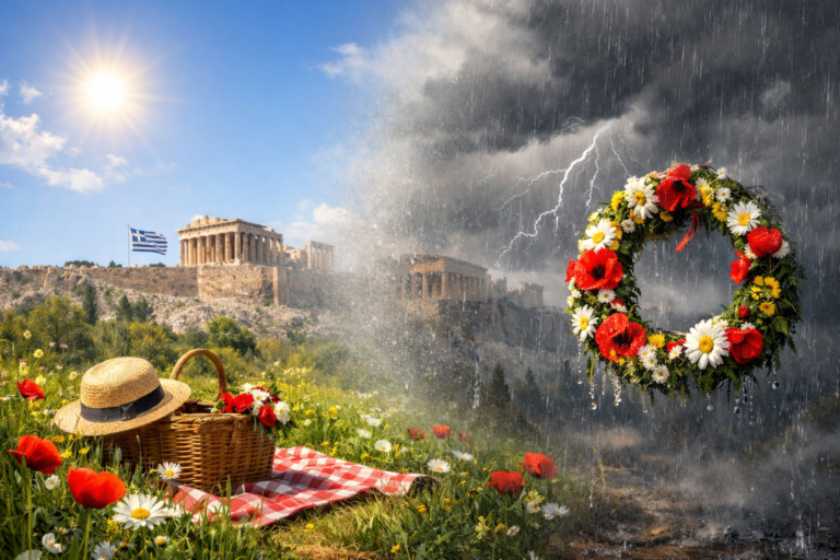 Read more about the article Άκρως ανοιξιάτικο το ξεκίνημα της νέας εβδομάδας για τη χώρα – Ενδείξεις χειμερινού καιρού το τριήμερο της Πρωτομαγιάς