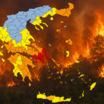 Σε κατάσταση συναγερμού πολλές περιοχές της χώρας – Ακραίος κίνδυνος πυρκαγιάς αύριο Σάββατο