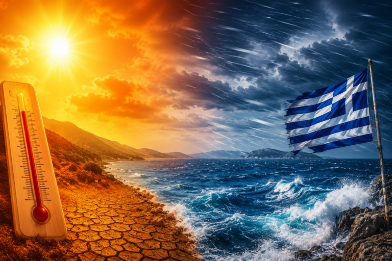 Read more about the article Χωρισμένη στα δύο η χώρα τις επόμενες ημέρες – Που περιμένουμε υψηλές θερμοκρασίες και που θυελλώδεις βοριάδες