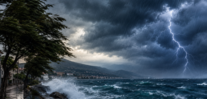 Με κακοκαιρία αποχαιρετούμε τον Σεπτέμβριο – Που περιμένουμε βροχές, καταιγίδες αλλά και θυελλώδεις ανέμους