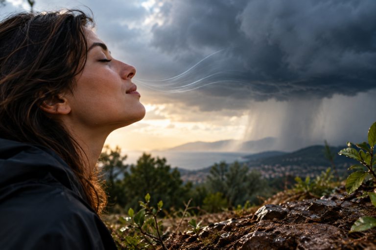 Read more about the article Μυρίζει βροχή; Η επιστήμη πίσω από το χαρακτηριστικό άρωμα πριν την καταιγίδα