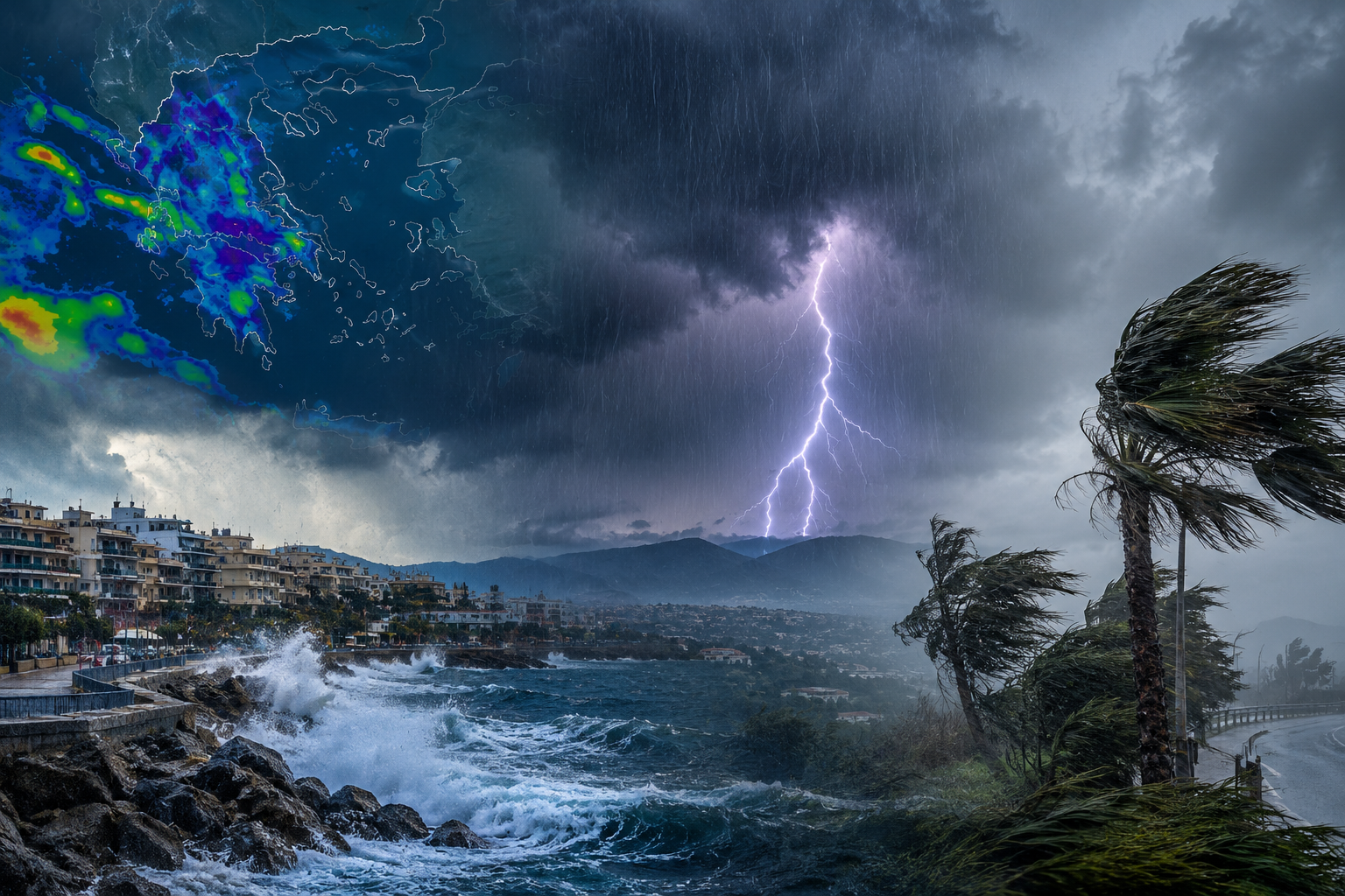 Read more about the article Ισχυρή κακοκαιρία προ των πυλών: Βροχές, καταιγίδες, πτώση θερμοκρασίας και θυελλώδεις βοριάδες – Οι περιοχές που χρειάζονται προσοχή