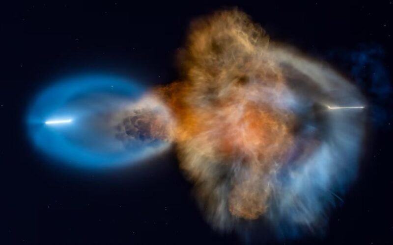 You are currently viewing Εκτόξευση της SpaceX σχημάτισε μια γιγάντια μέδουσα στον ουρανό