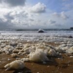 Sea foam: Γιατί η θάλασσα μετατρέπεται σε «λευκό αφρό» μετά από ισχυρές κακοκαιρίες
