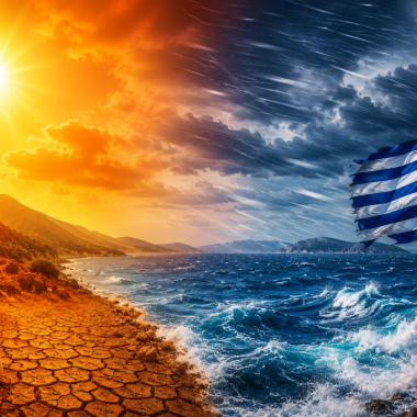 Χωρισμένη στα δύο η χώρα τις επόμενες ημέρες – Που περιμένουμε υψηλές θερμοκρασίες και που θυελλώδεις βοριάδες