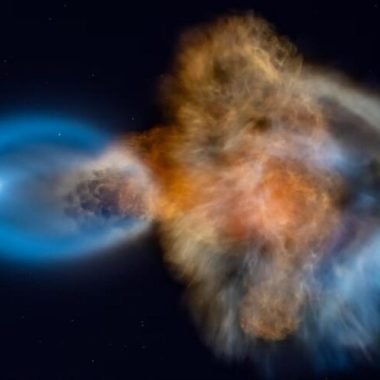 Εκτόξευση της SpaceX σχημάτισε μια γιγάντια μέδουσα στον ουρανό
