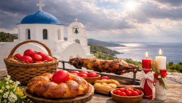 Ο καιρός του Πάσχα – Χωρίς προβλήματα θα κυλήσει το τριήμερο με πτώση της θερμοκρασίας και λίγες τοπικές βροχές