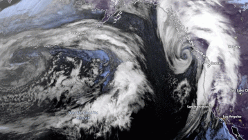 Four atmospheric rivers to bring heavy rainfall and flood risks to the Pacific Coast