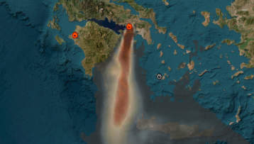 Δασικές πυρκαγιές σε Βοιωτία και Αττική: Πάνω από 100.000 στρέμματα οι καμένες εκτάσεις γης – Μέχρι την Αφρική είναι ορατοί οι καπνοί