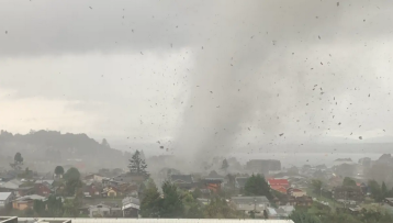Rare tornado strikes Puerto Varas, Chile, injuring 8 and causing widespread damage