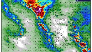 Κακοκαιρία φέρνει βροχές και τοπικά ισχυρές καταιγίδες στα δυτικά και τα ανατολικά της χώρας – Που περιμένουμε να εκδηλωθούν τα πιο έντονα φαινόμενα