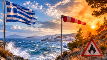 Επιμένουν οι θυελλώδεις άνεμοι και το Σαββατοκύριακο στο Αιγαίο – Πότε προβλέπεται εξασθένηση