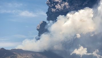 Watch Live: Mount Etna in Sicily spews huge plumes of ash (Livestream)