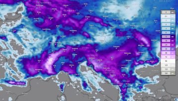 Σημαντική αλλαγή καιρού προβλέπεται για την Ευρώπη: Αναπτύσσεται προοδευτικό χειμερινό μοτίβο με πολλές χιονοπτώσεις και καταιγίδες