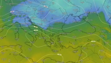 Πως θα κινηθεί το βαρομετρικό χαμηλό τις επόμενες ώρες – Στο παιχνίδι και η Αττική μέχρι και το Σάββατο